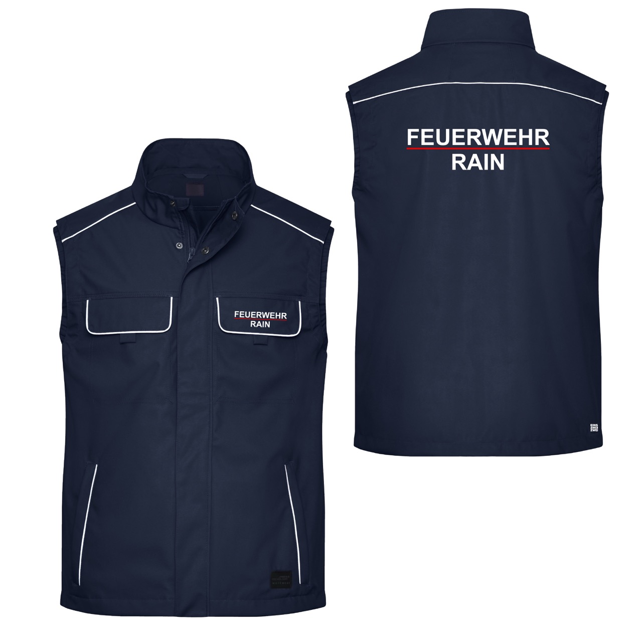 Light-Softshellweste Reflect Feuerwehr Rain