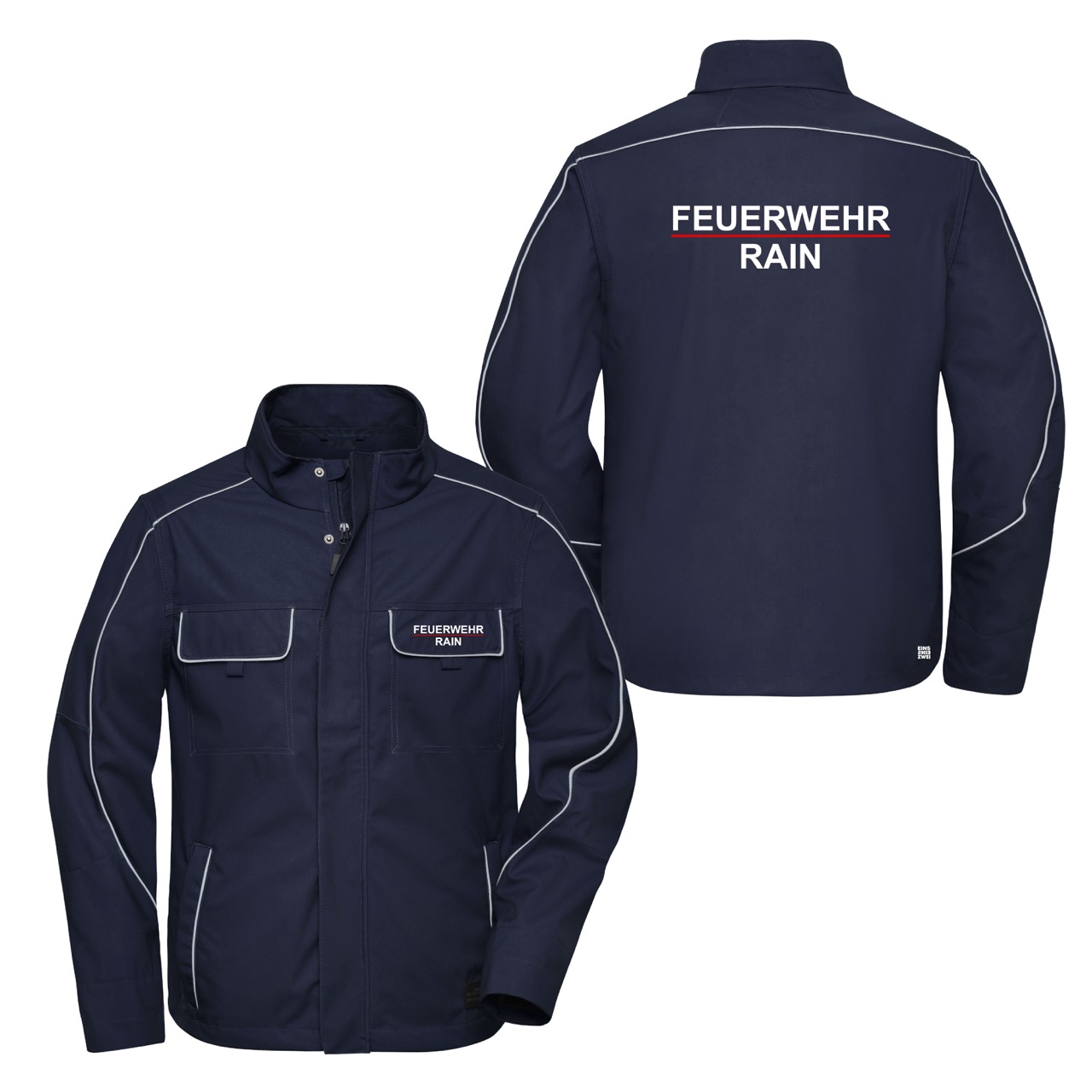 Light-Softshelljacke Reflect Feuerwehr Rain